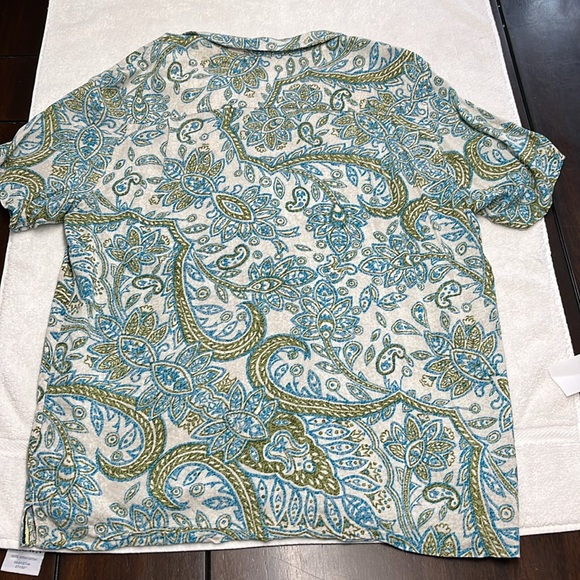 Caribbean Joe Island Supply Company Button Down Shirt With Pocket Size Large - Picture 2 of 7